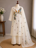 Palashika Luxe Multicolor Bird And Floral Embroidery Suit