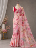 Palashika Luxe Soft Gorgette Saree - Day Brunch