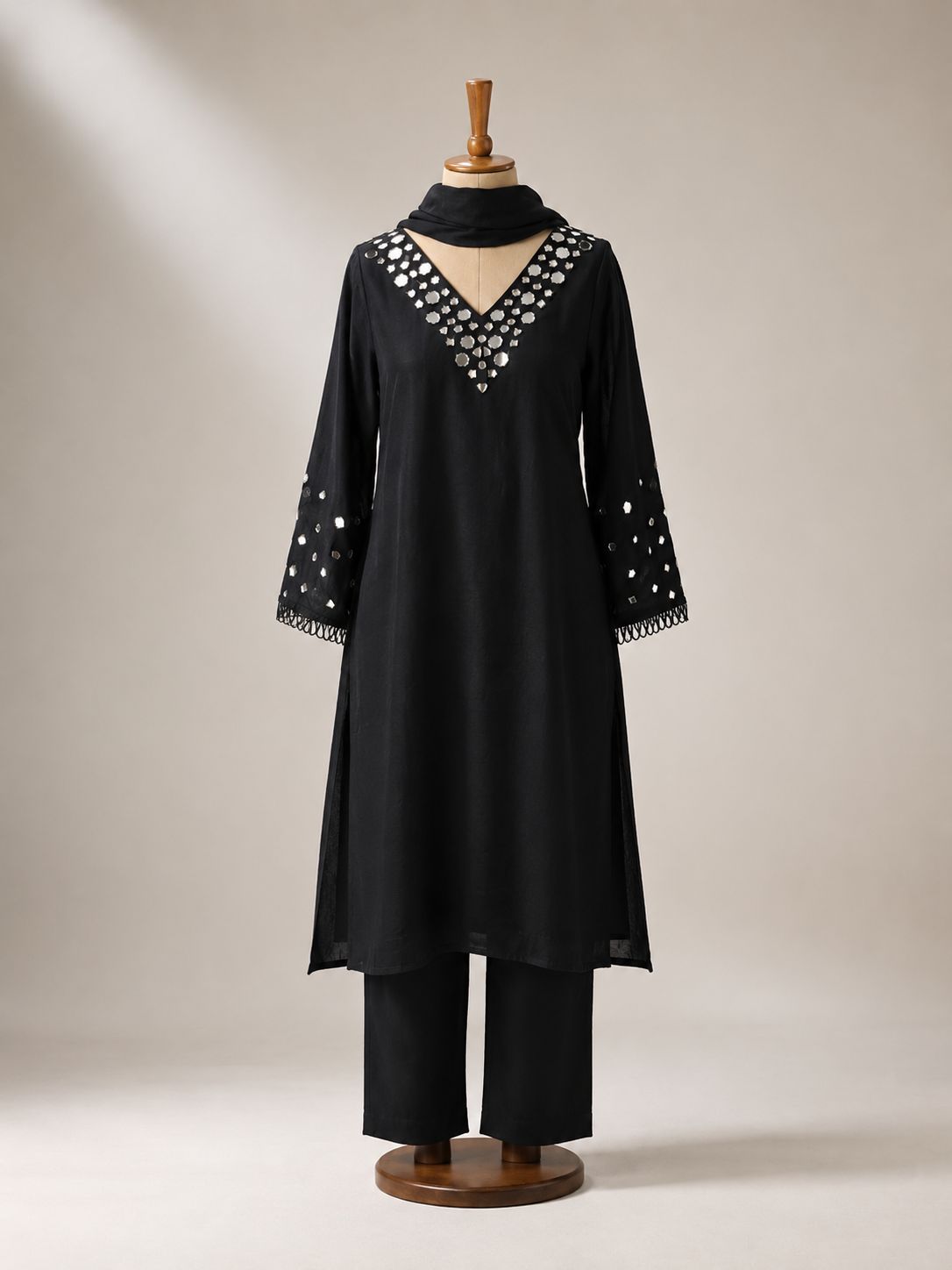 Palashika Luxe Mirror Work Suit