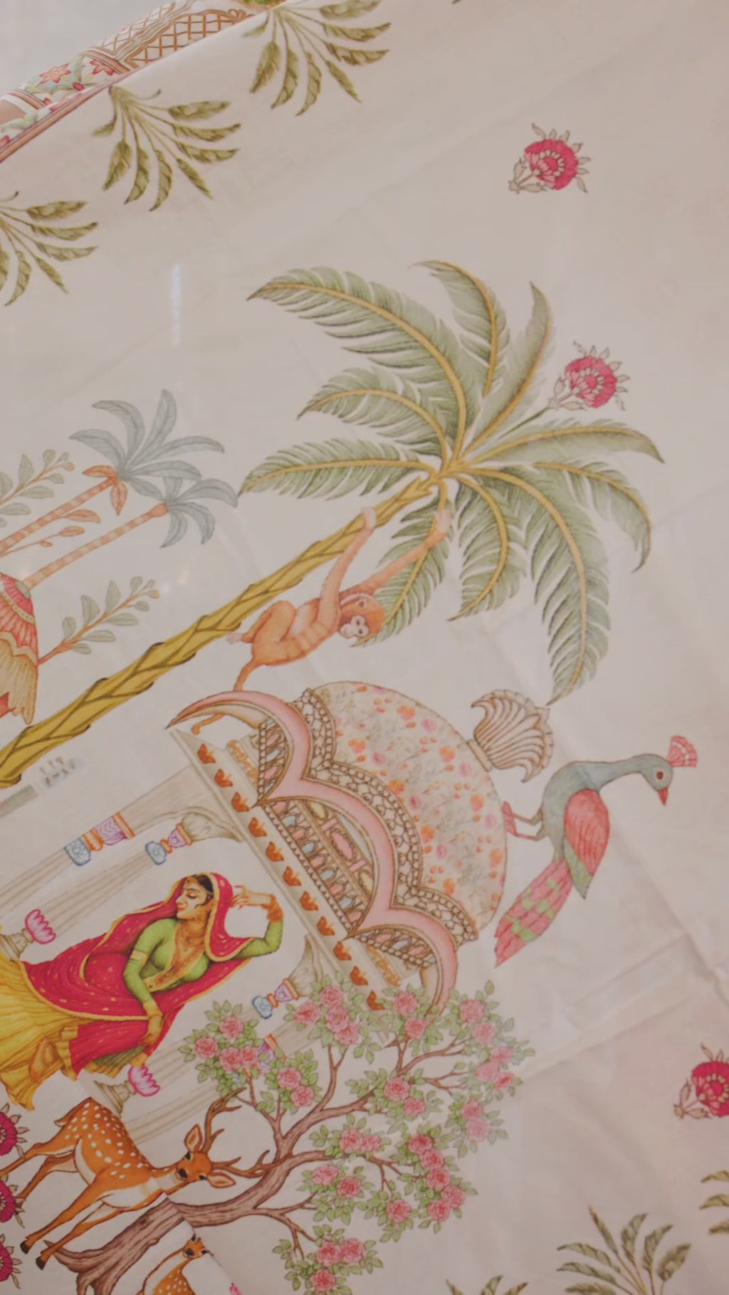 Palashika Luxe Printed With Thread Work  Suit